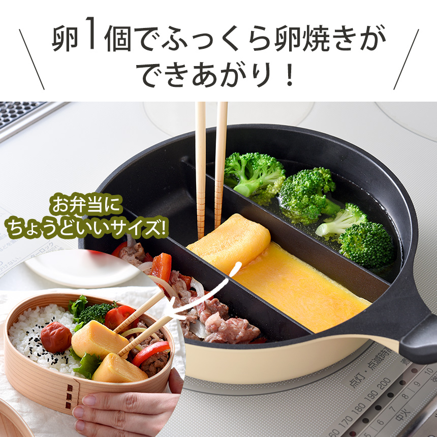 センターエッグトリプルパンmini
