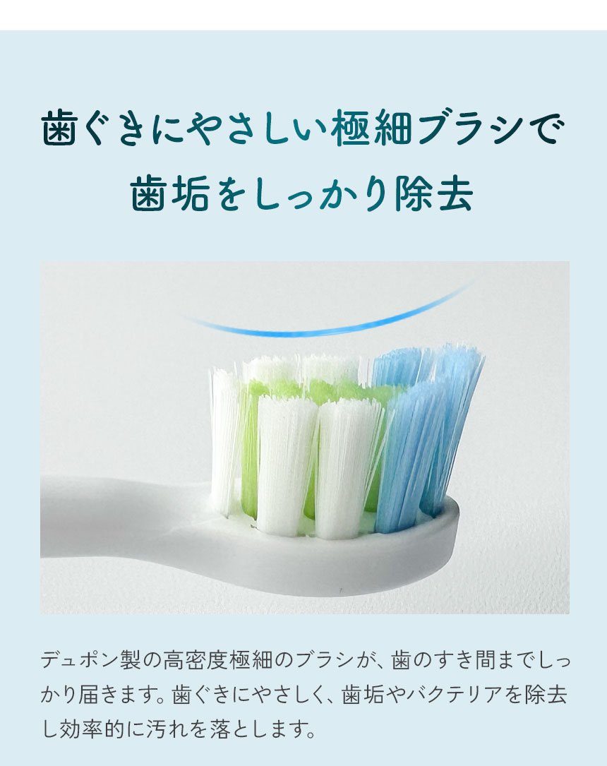 交換用ブラシヘッド2本