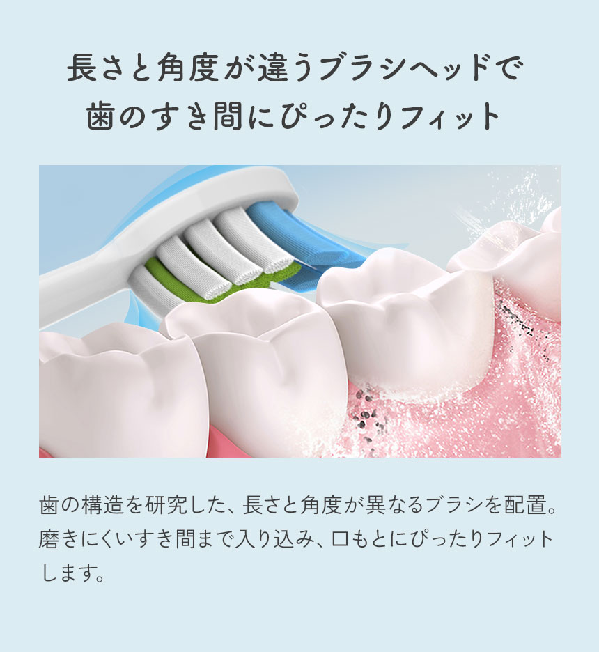 交換用ブラシヘッド2本