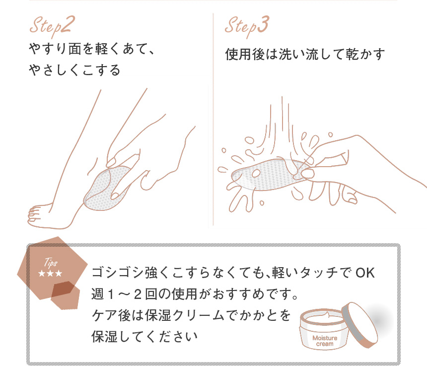 ガラスかかとやすり