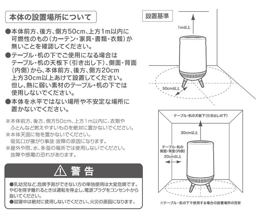 360度セラミックヒーターどこでもこたつADK-365RIV【アイボリー】