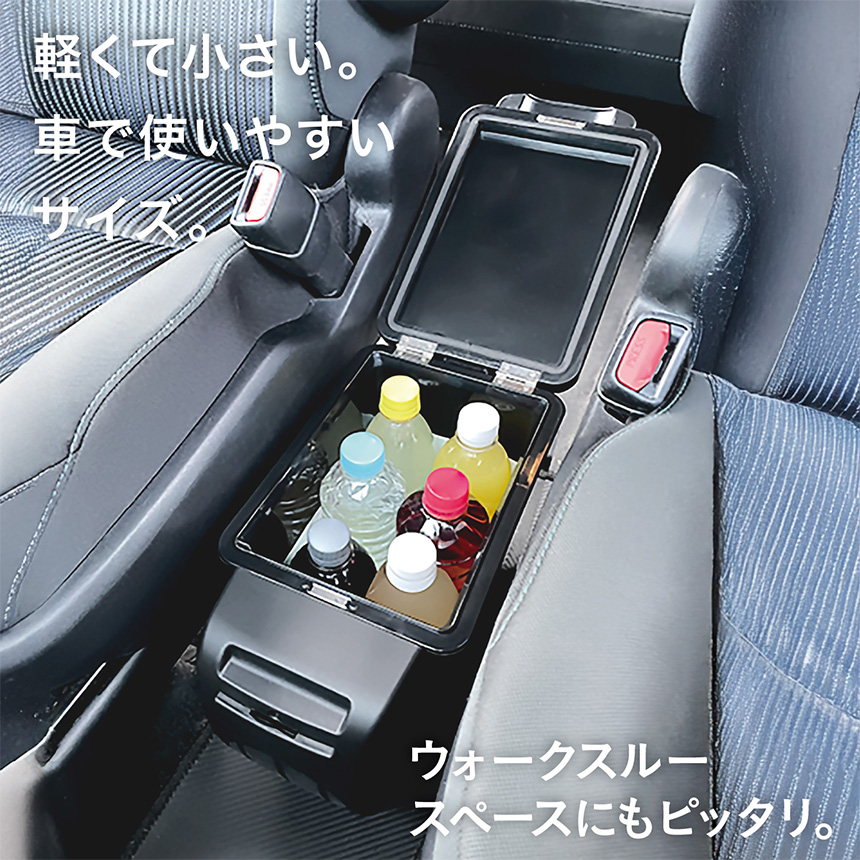 車載冷蔵庫 車内 保冷 保温庫 6L 保冷庫 10℃ - 60℃ ボックス 2WAY