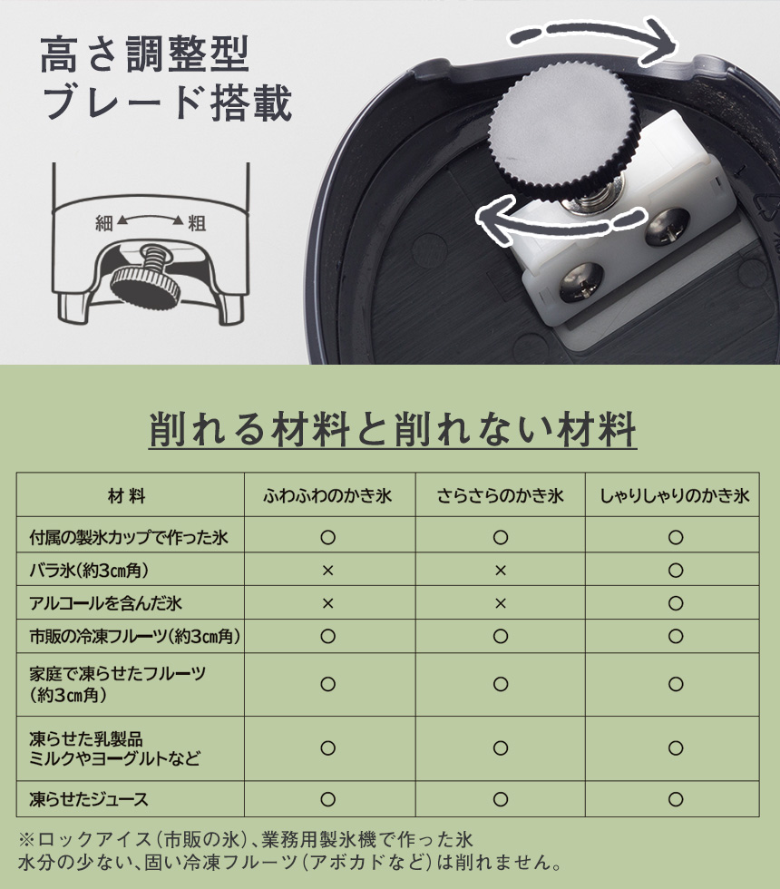 ビタクラフトかき氷器