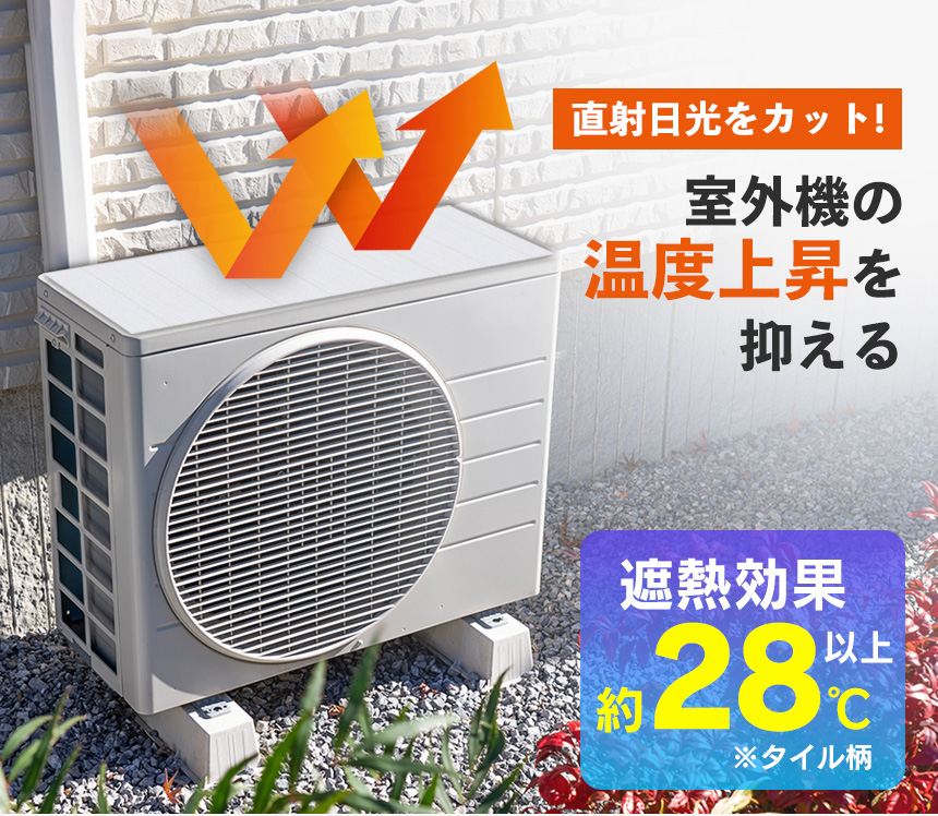 遮熱室外機用シート