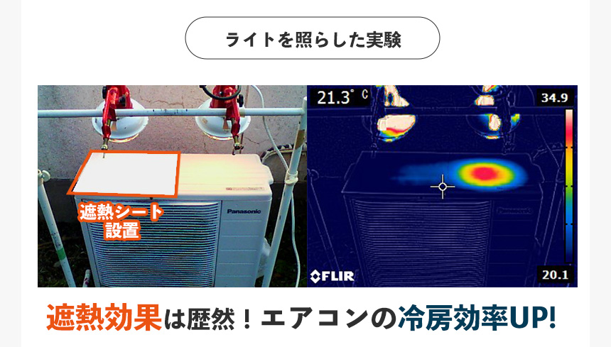 遮熱室外機用シート