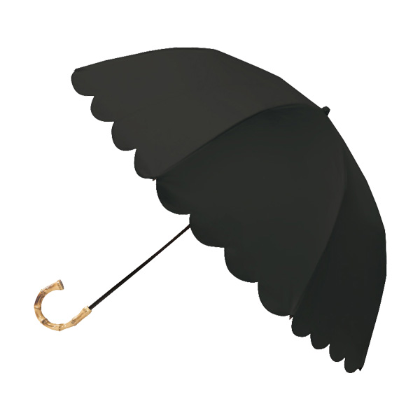 日傘 完全遮光 折りたたみ 直径77cm まるい 遮光率100% 2段折傘 晴雨兼用 軽量 折り畳み...