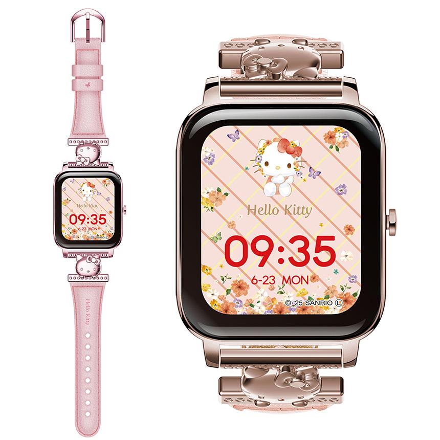 スマートウォッチ サンリオ レディース 母の日 腕時計 かわいい コラボ ハローキティ クロミ ポムポムプリン シナモロール 無料ラッピング プレゼントの画像
