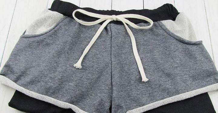 ショートパンツ ホットパンツ 付き 短パン レギンス スエット