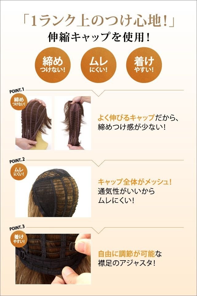 プリシラ ウィッグ ロング ストレート A-683 フルウィッグ NEWピュア