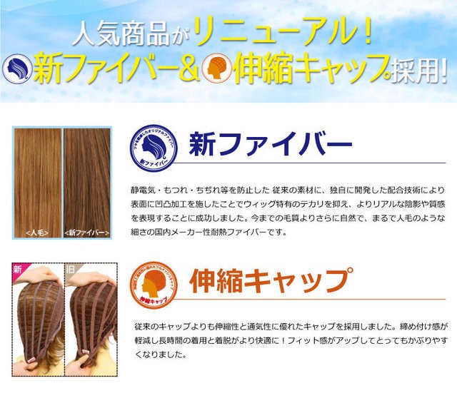 プリシラ ウィッグ ロング ストレート A-683 フルウィッグ NEWピュア