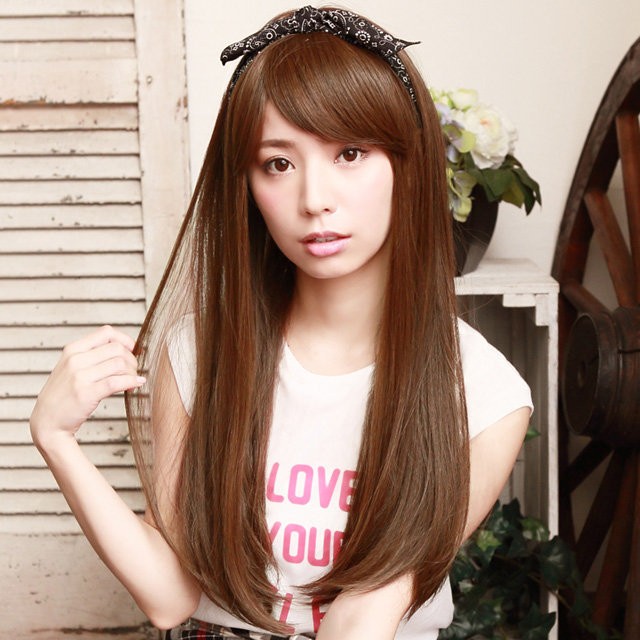 プリシラ ウィッグ ロング ストレート A-683 フルウィッグ NEWピュア
