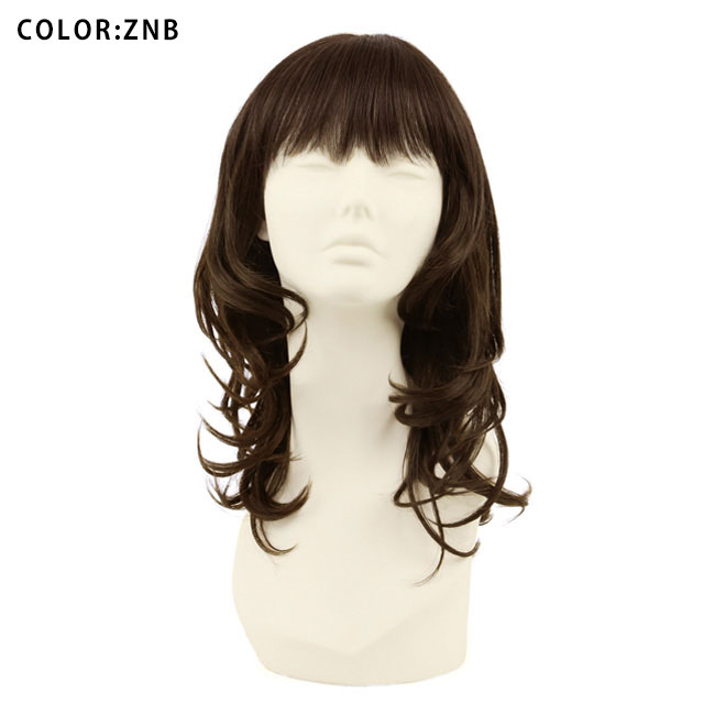 医療用 ウィッグ 人毛 ミックス フルウィッグ オール 総手植え 女性