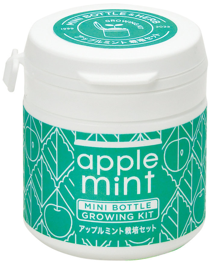聖新陶芸 ミニボトル ハーブス グリーン アップルミント GD-100501