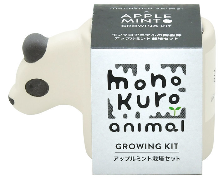 聖新陶芸 モノクロアニマル パンダ/アップルミント GD-100701の画像0