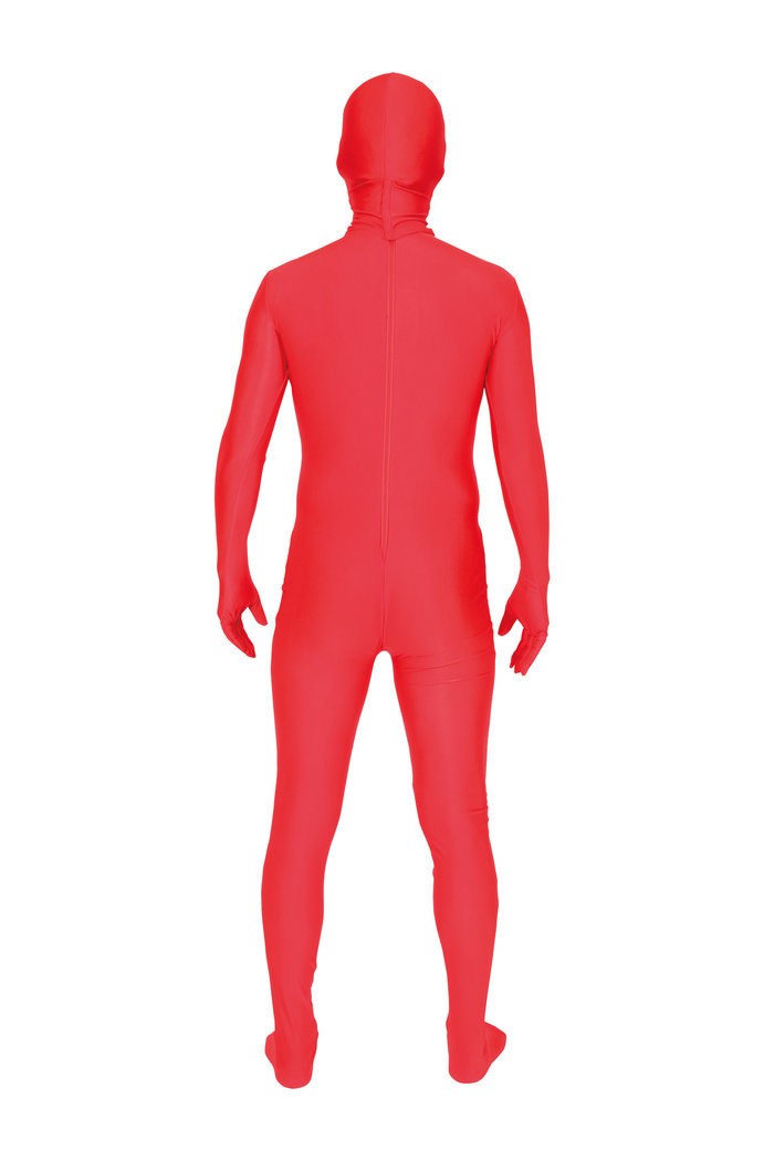 生まれのブランドで透明人間 パンテックス 赤 (メール便対応1個まで) 宴会 マスク 男女兼用 仮装 全身タイツ パーティーグッズ 仮装、変装 