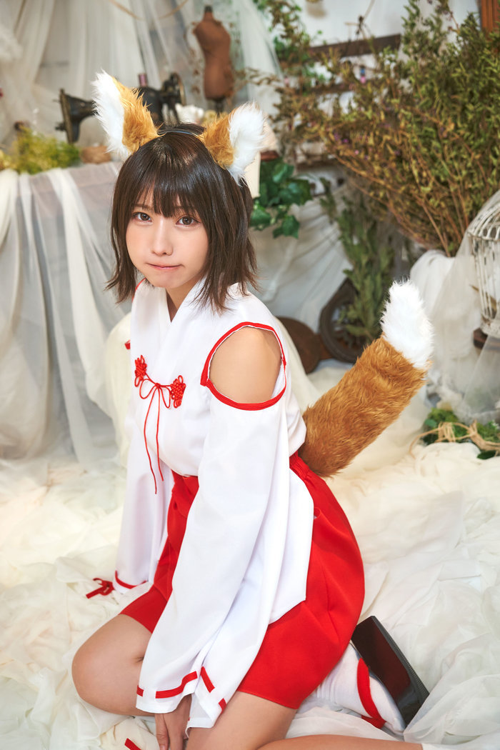 けもみみしっぽセット きつね コスプレ コスチューム インスタ映え