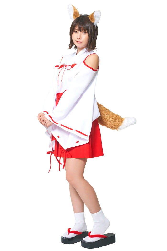 けもみみしっぽセット きつね コスプレ コスチューム インスタ映え