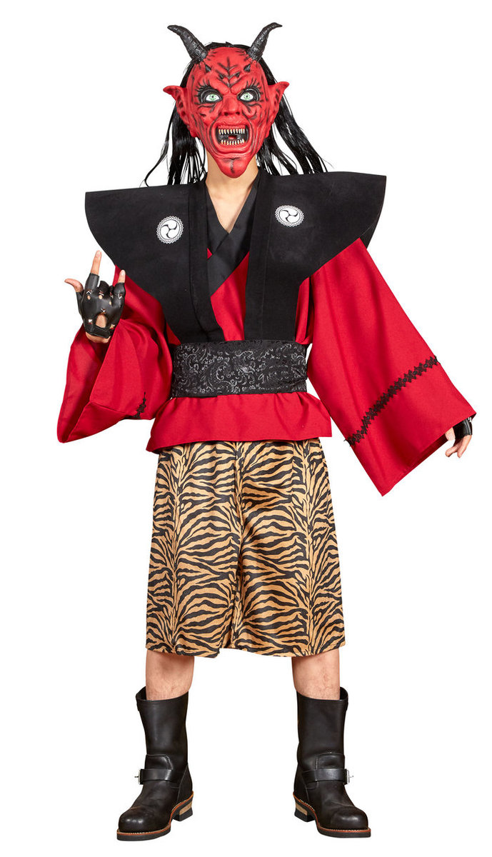 ゴッドオブ鬼 節分衣装 赤鬼 青鬼 豆まき コスプレ コスチューム