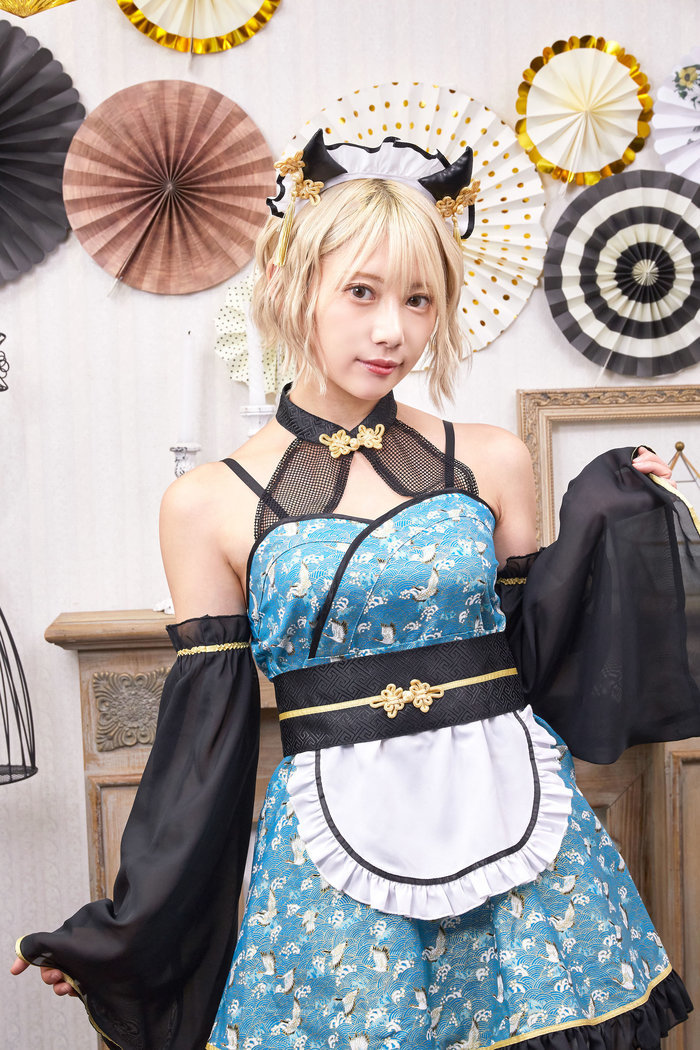 コスプレ 鬼 メイド 和風 シュガーウィップ 鬼和メイド