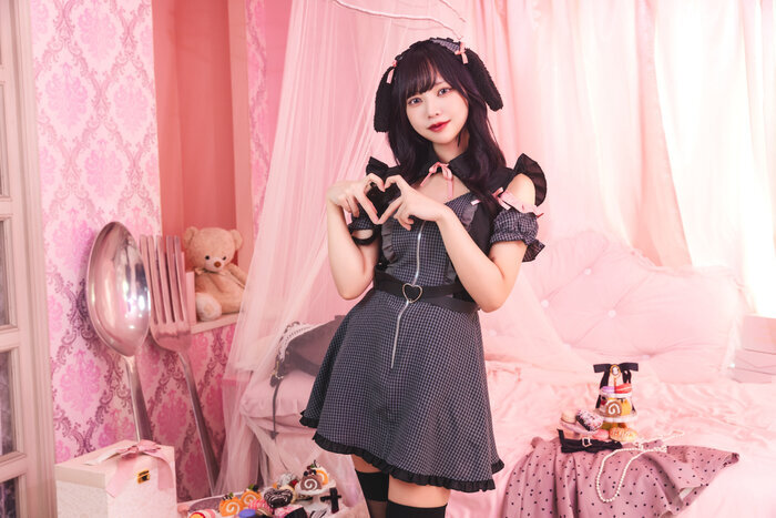 ヤムヤムヤミー 妄想ウサギ 闇可愛い地雷系コスチューム コスプレ