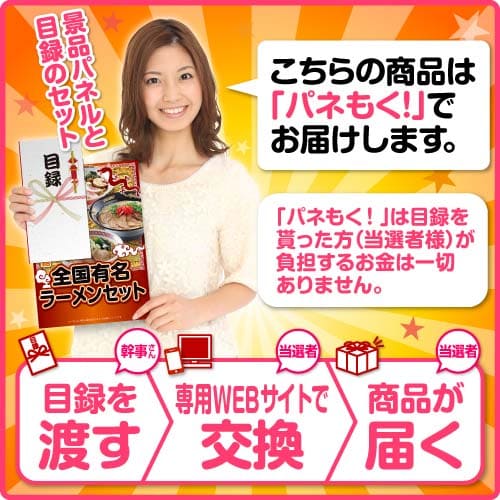 送料無料 【メール便対応2個】景品目録ギフト 景品ならパネもく！ 北と南のご当地グルメチョイス（極-KIWAMI-）[目録・A4パネル付]の画像1