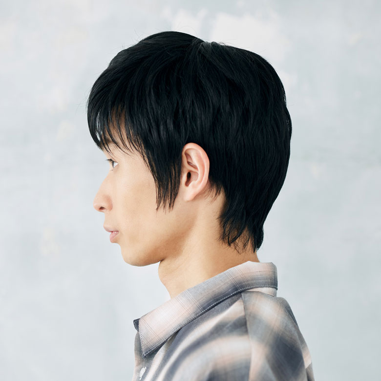 メンズウィッグ J-3523 男性用かつら ノーマルカット スタンダード