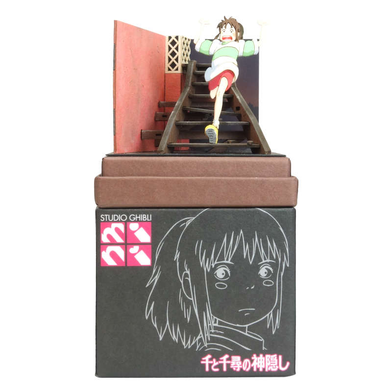 スタジオジブリmini 千と千尋の神隠し 階段を走る千尋 みにちゅあーと