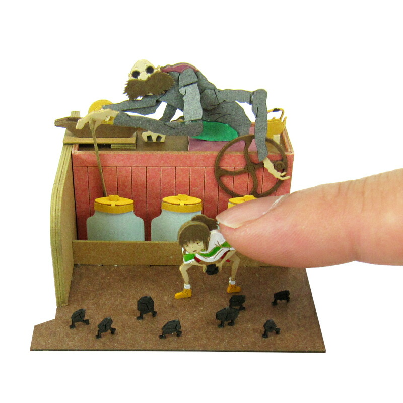 スタジオジブリmini 千と千尋の神隠し 釜爺と千尋 みにちゅあーと