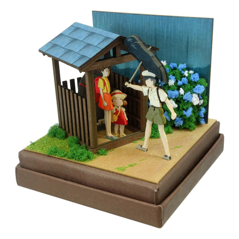 スタジオジブリmini となりのトトロ 雨宿り みにちゅあーとキット NON