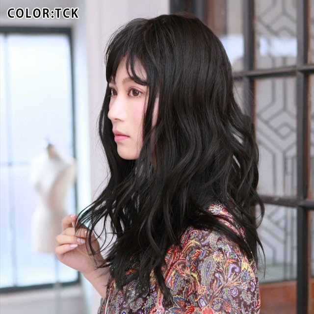 プリシラ ウィッグ ロング ウェーブ A-686 フルウィッグ グランジ