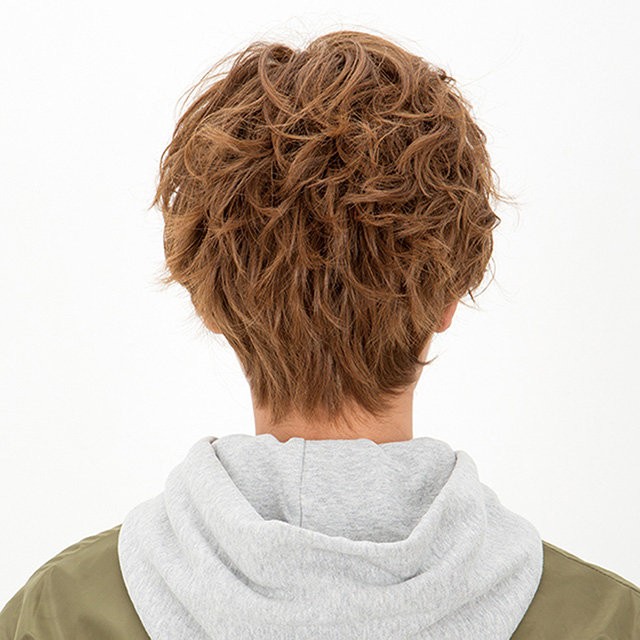 メンズウィッグ ラパンドアール・オム ラフグランジ ミルキーブラウン