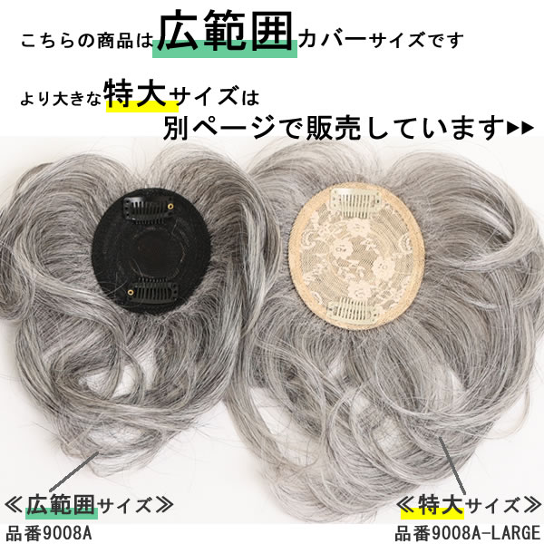 ウィッグ ヘアピース 人毛 円形脱毛症 部分ウィッグ かつら 薄毛隠し