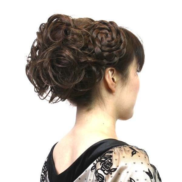 ウィッグ 三つ編み 三つ編み ポイント ウィッグ ヘアアレンジ