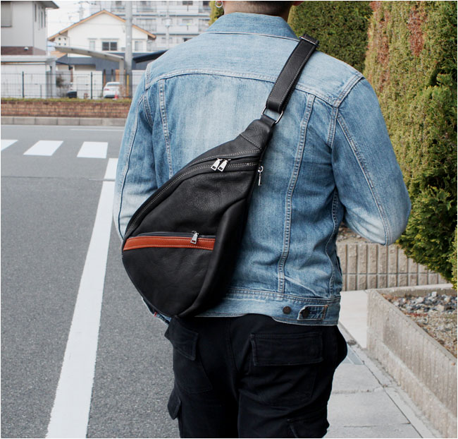ボディバッグ バックパック 斜めがけバッグ ワンショルダー 本革