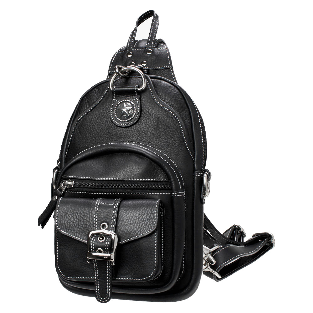 本革 ボディバッグ リュック 2WAY ワンショルダーバッグ 斜めがけ