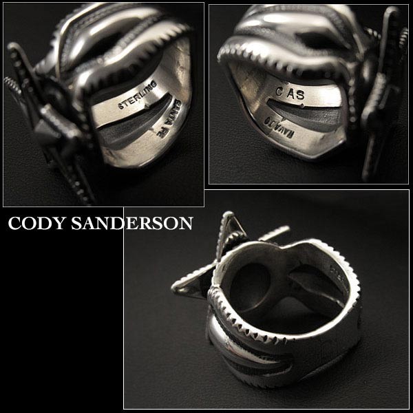 新品　コディ サンダーソン／Cody Sanderson　リング　16号　インディアンジュエリー　シルバー925　ナバホ族　ユニセックス (ID  na3180r73)