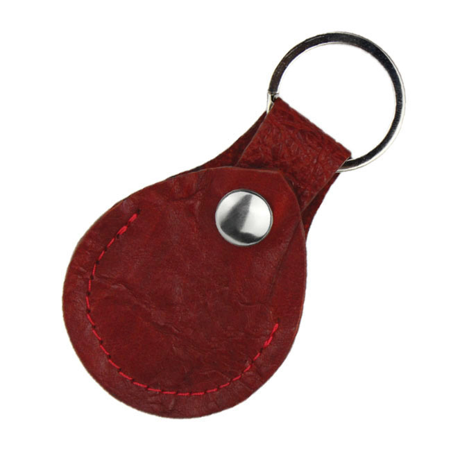 馬革 AirTag ケース キーホルダー 本革 キーリング ティアドロップ型