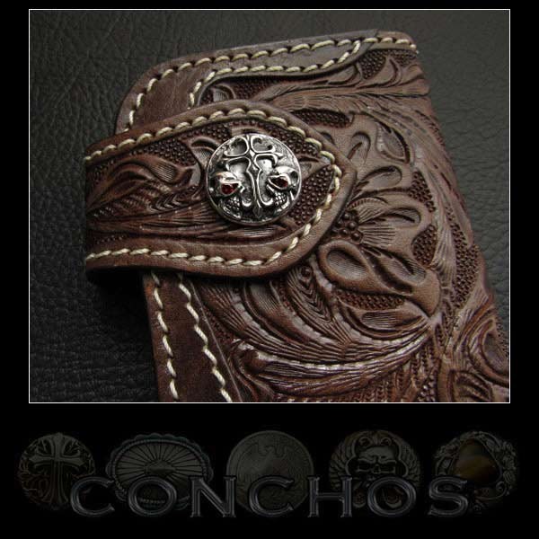 concho,sterling,silver,fleur-de-lys,tribal