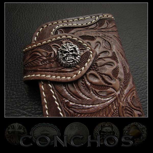 concho,sterling,silver,skull,grimreaper,death