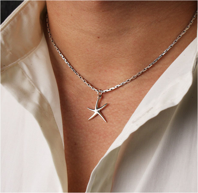 ペンダントトップ シルバーペンダント シルバー925 ヒトデ 希望 縁起