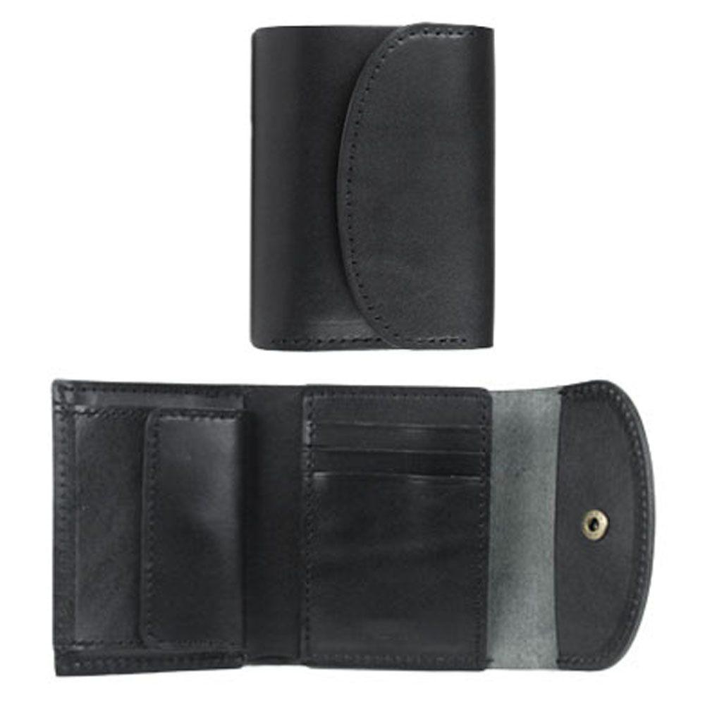 ミニ財布 三つ折り コンパクト 本革 栃木レザー 日本製 革 牛革 ヌメ革