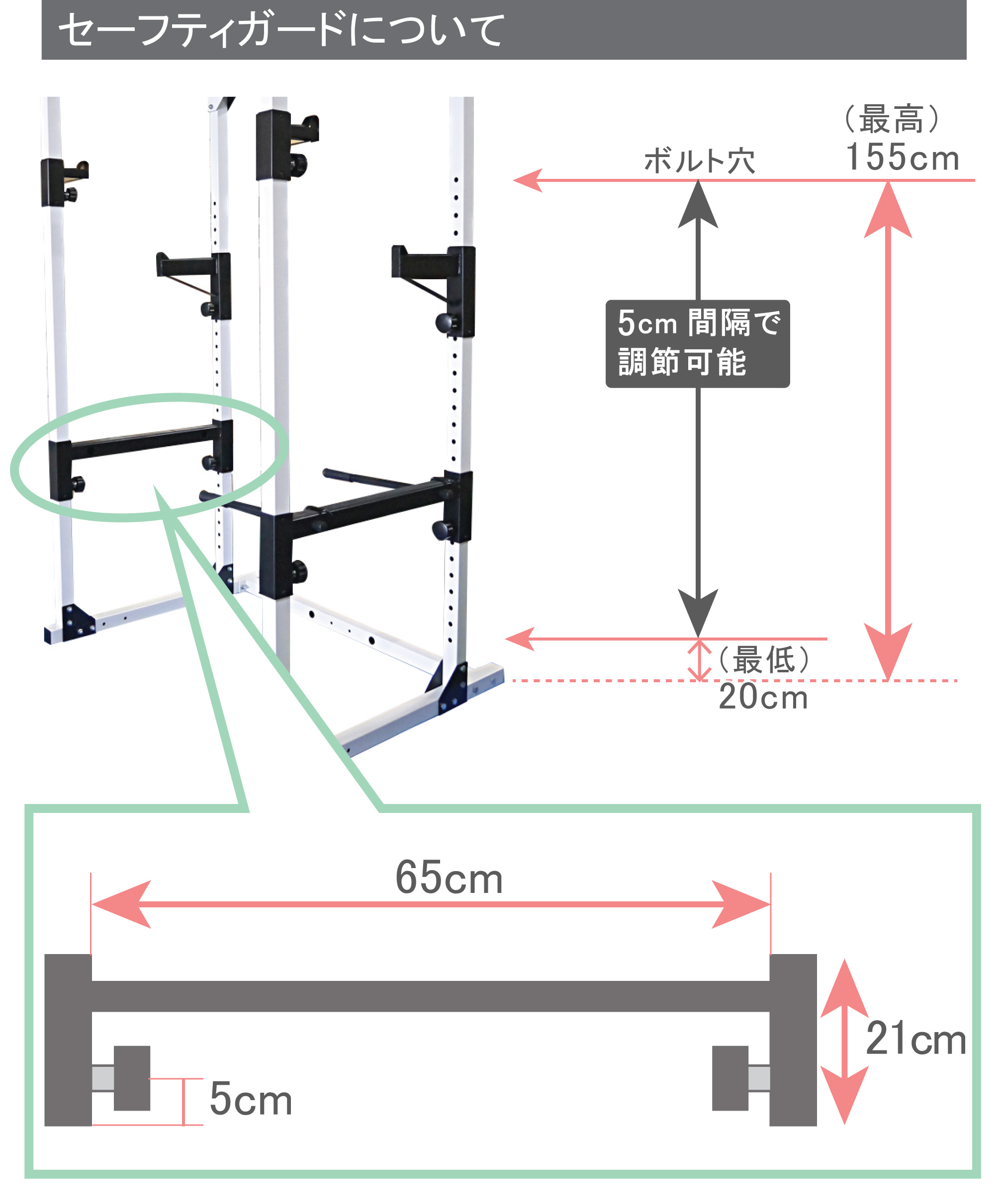 パワーラック PRO-フルモデル ナロー (Φ28＆Φ50) / ワイルドフィット 筋トレ バーベルセット トレーニングマシン ラットプルダウン