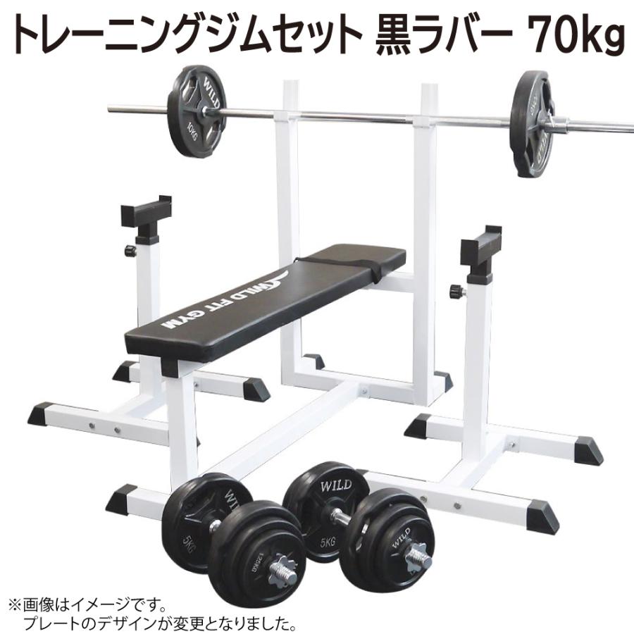 【悠樹❗️】10Kg×2枚セットWFGワイルドフィットジム　ダンベルプレート WILD FIT ワイルドフィット ダンベルセット 30kg 黒ラバー / 筋