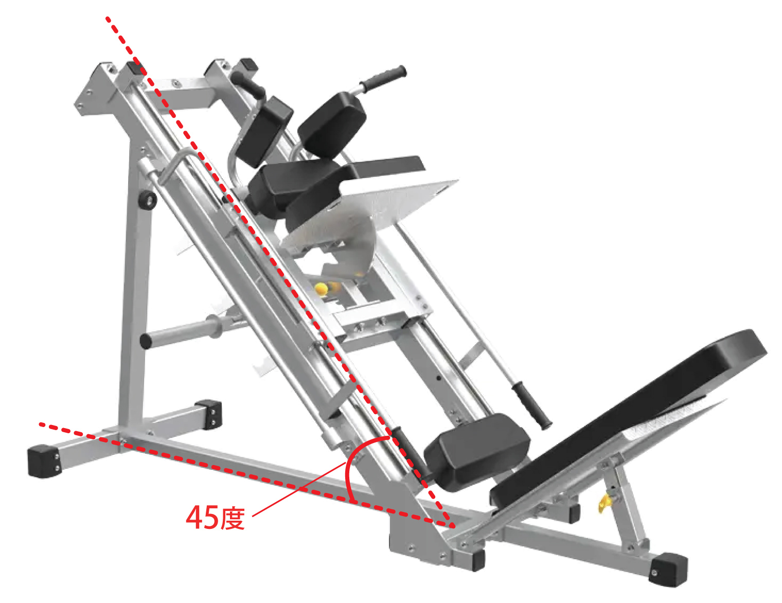 レッグプレスハックスクワットマシン / ワイルドフィット impulse トレーニング器具 ジム 開業 福利厚生 法人 : sif-lphs :  ワイルドフィット - 通販 - Yahoo!ショッピング