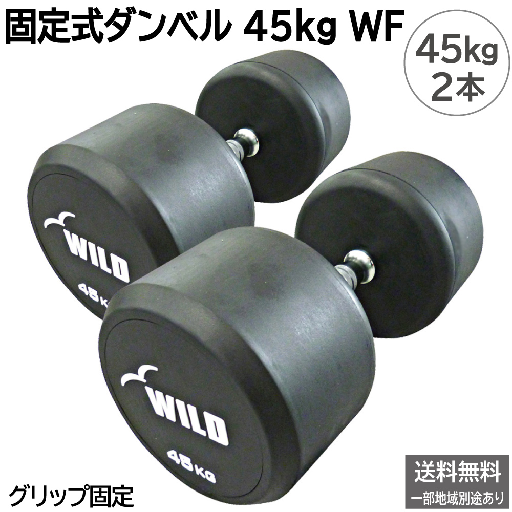 WILD FIT（ワイルドフィット） オリンピックプレート 10kg [2枚組