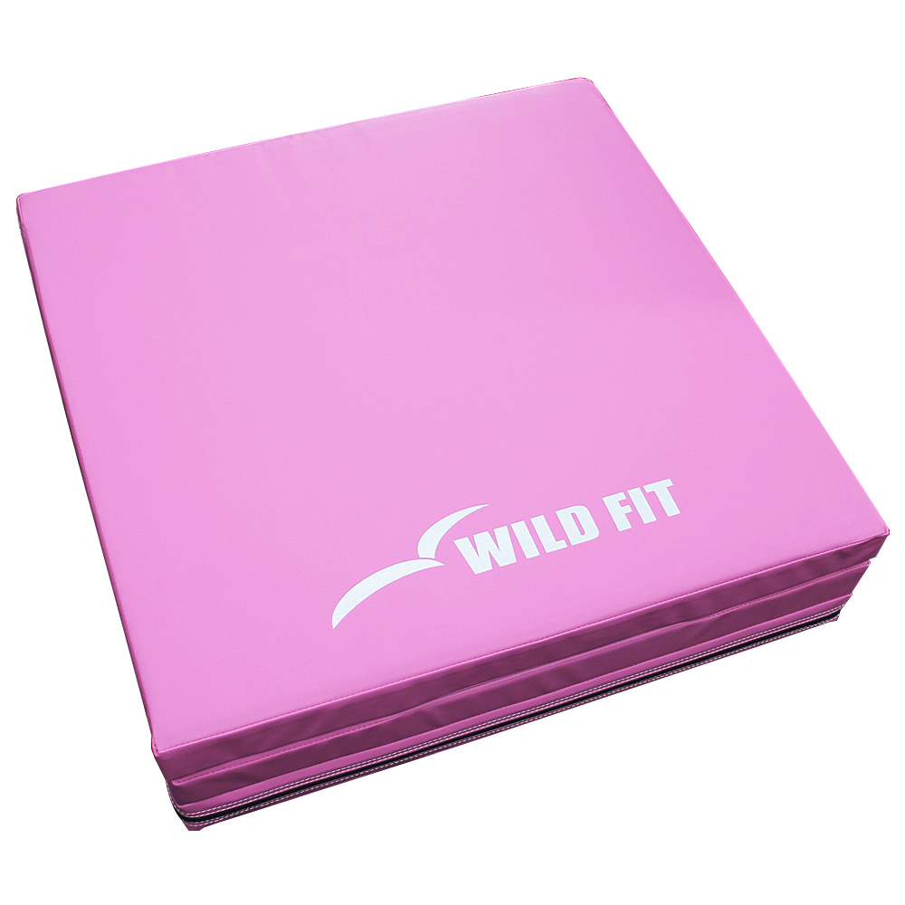 WILD FIT 三つ折り ストレッチマット (180cm×60cm×5cm