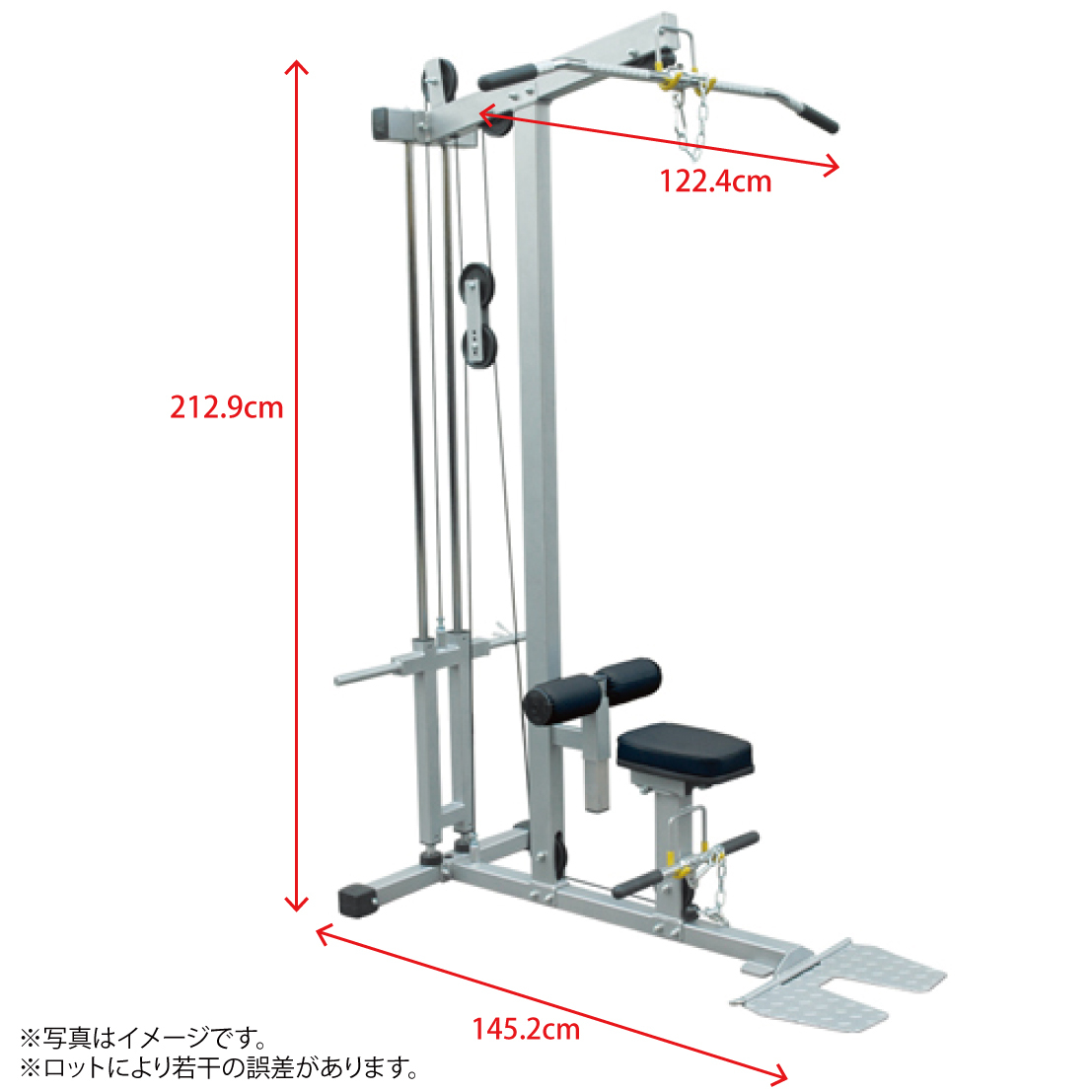 ラットマシン / impulse ラットプル トレーニングマシン ロー