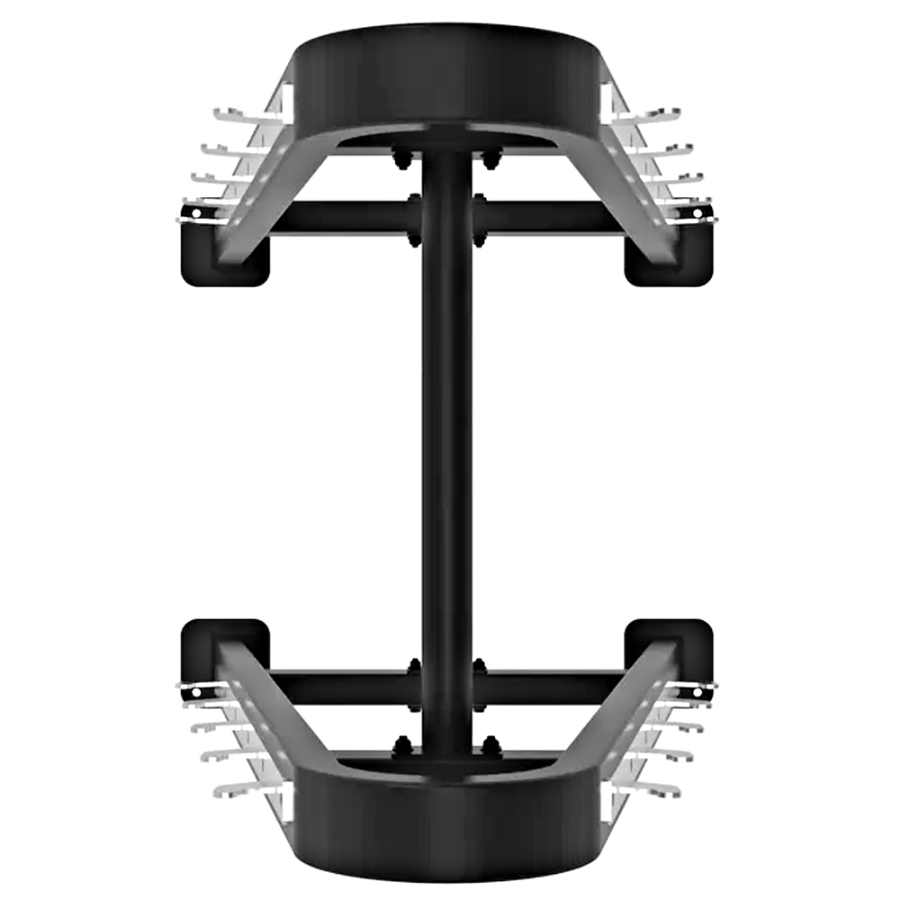 （新品,未開封） バーベルラック / トレーニング器具 トレーニングマシン バーベル シャフト ラック ベンチプレス ワイルドフィット 【HO1354918485】(49335円)