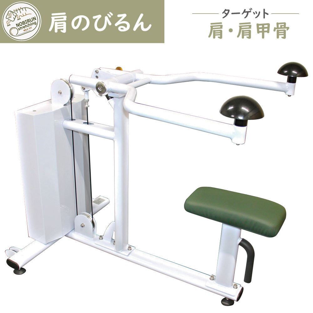 [即納OK] 肩のびるん ショルダーエレベイション / 動的ストレッチ トレーニング器具 コンディショニング マシン 機能訓練 リハビリ 高齢者 ワイルドフィット