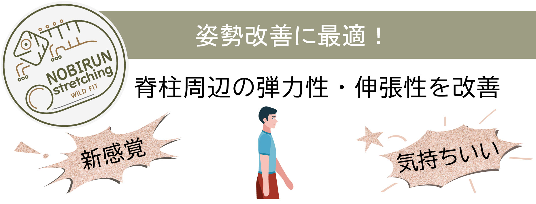 姿勢改善,気持ちいい